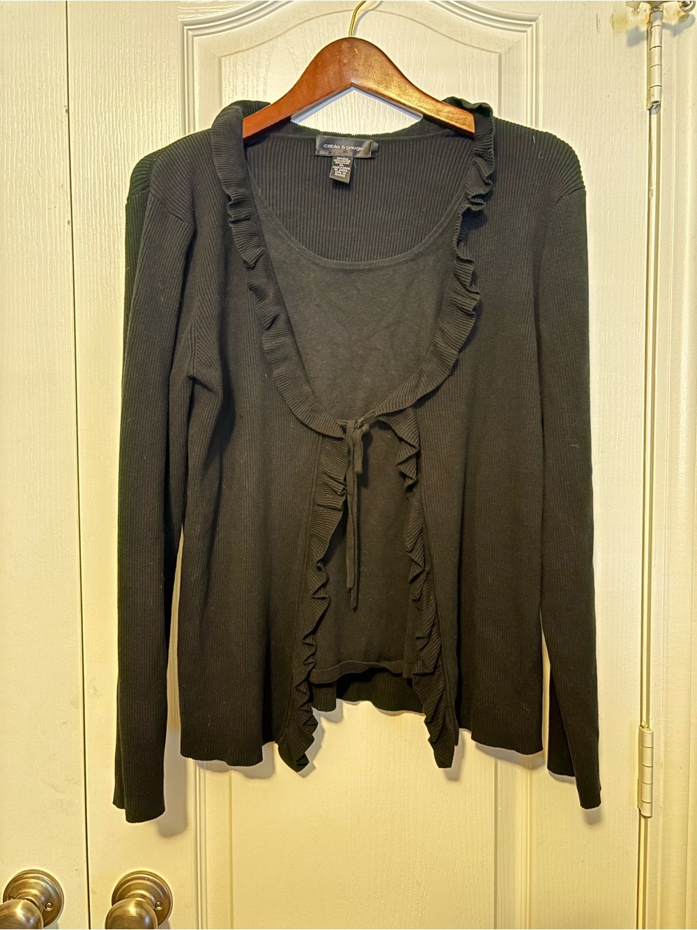 Sweater tank top combo